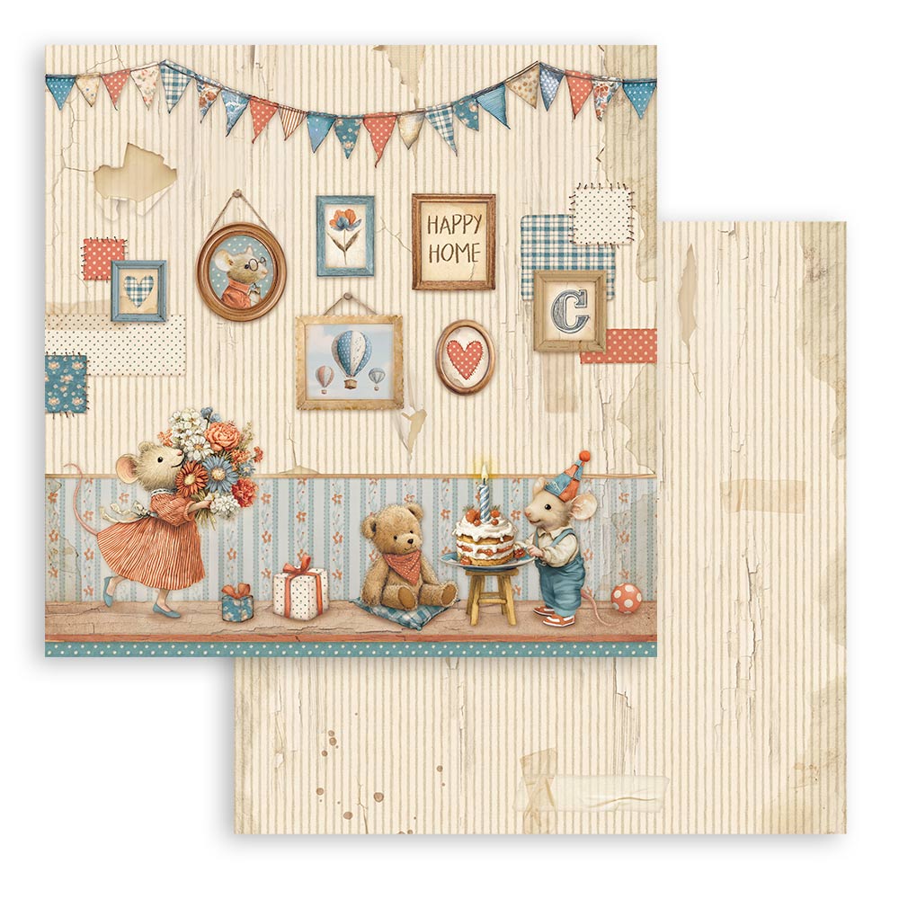 Family 8"x8" Scrapbooking Pad