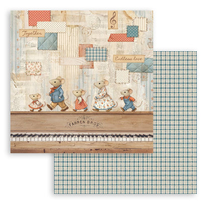 Family 8"x8" Scrapbooking Pad
