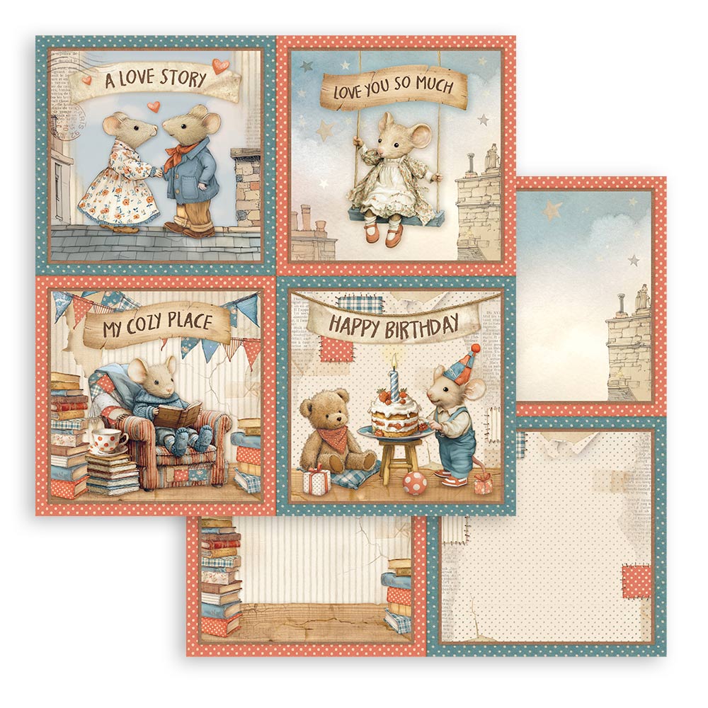 Family 8"x8" Scrapbooking Pad
