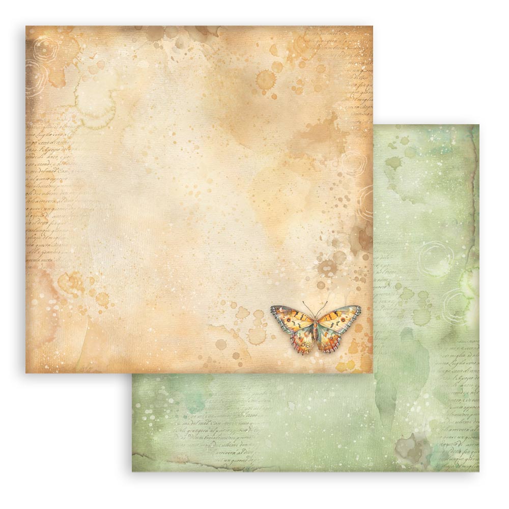 Daisy Art Backgrounds 8"x8" Scrapbooking Pad