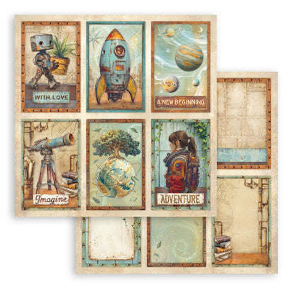 A New Beginning 8"x8" Scrapbooking Pad