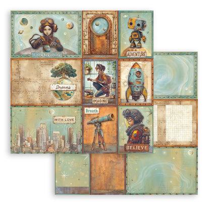 A New Beginning 8"x8" Scrapbooking Pad