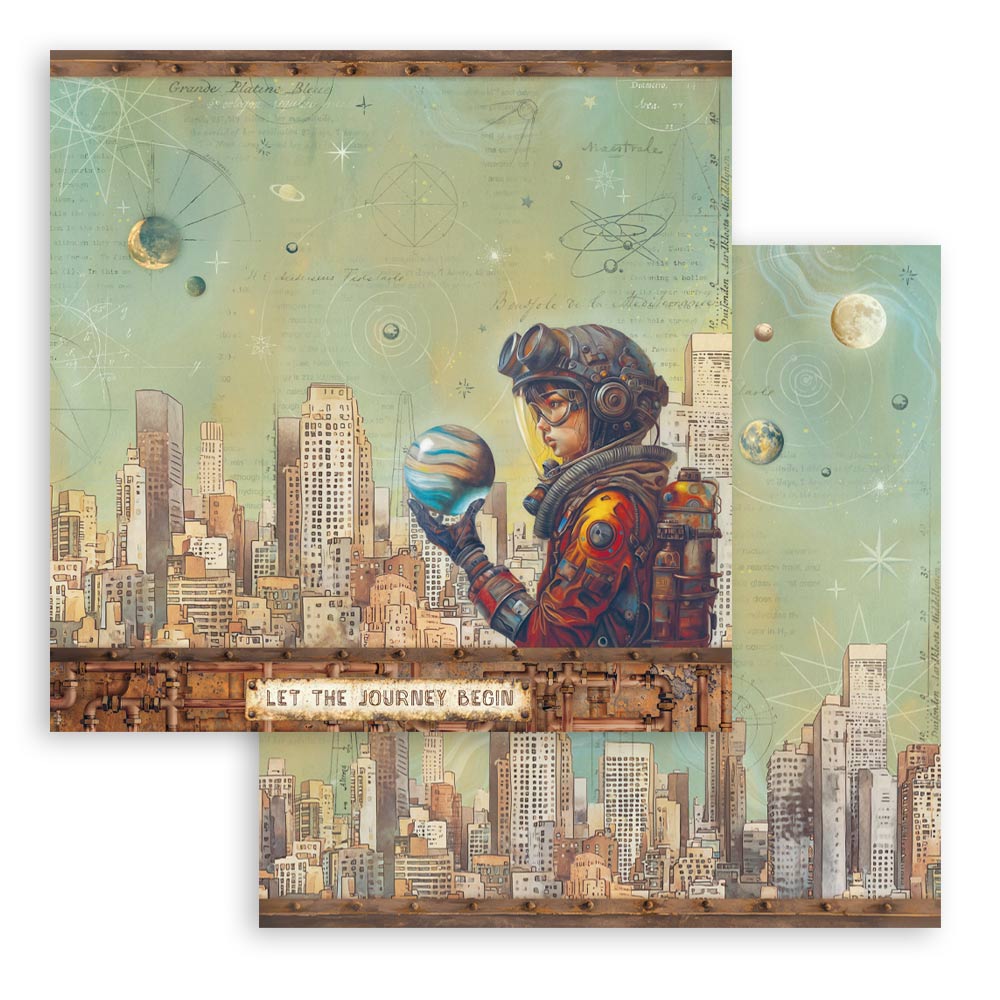 A New Beginning 8"x8" Scrapbooking Pad