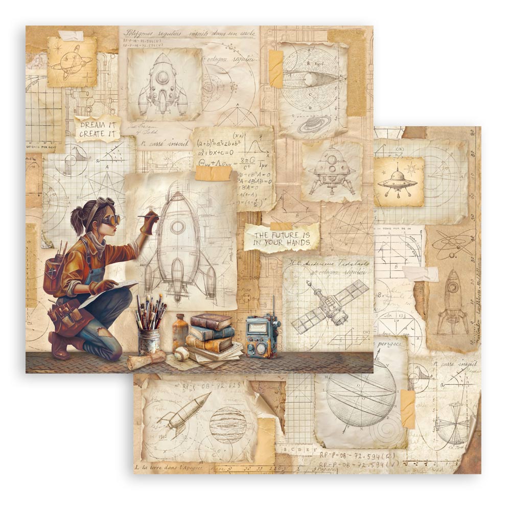 A New Beginning 8"x8" Scrapbooking Pad