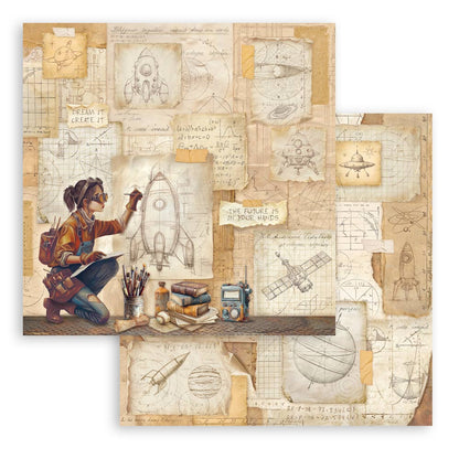 A New Beginning 8"x8" Scrapbooking Pad