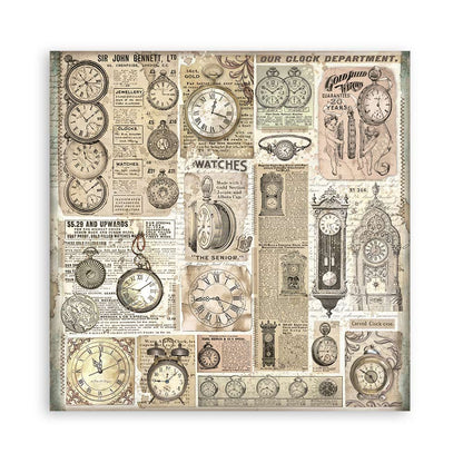 Brocante Antiques 12"x12" Single Faced Maxi Scrapbooking Pad