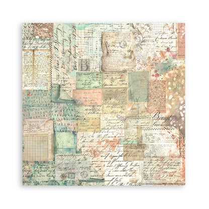 Brocante Antiques 12"x12" Single Faced Maxi Scrapbooking Pad