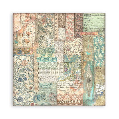 Brocante Antiques 12"x12" Single Faced Maxi Scrapbooking Pad