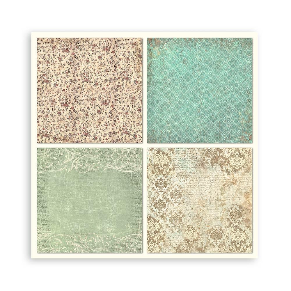 Brocante Antiques 12"x12" Single Faced Maxi Scrapbooking Pad