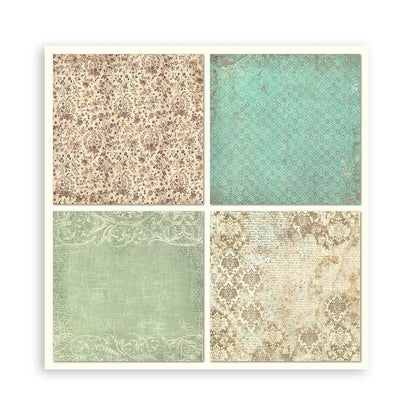 Brocante Antiques 12"x12" Single Faced Maxi Scrapbooking Pad