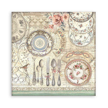 Brocante Antiques 12"x12" Single Faced Maxi Scrapbooking Pad