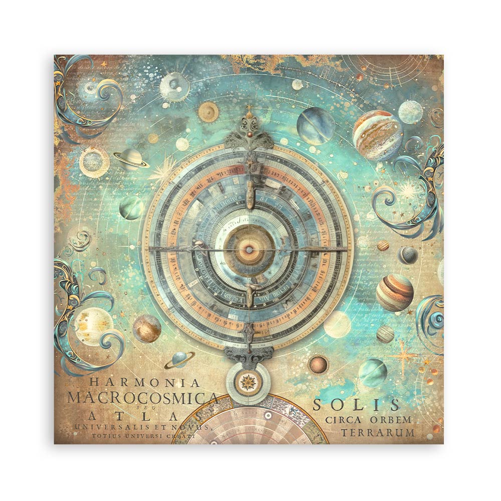Fortune 12"x12" Single Faced Maxi Scrapbooking Pad