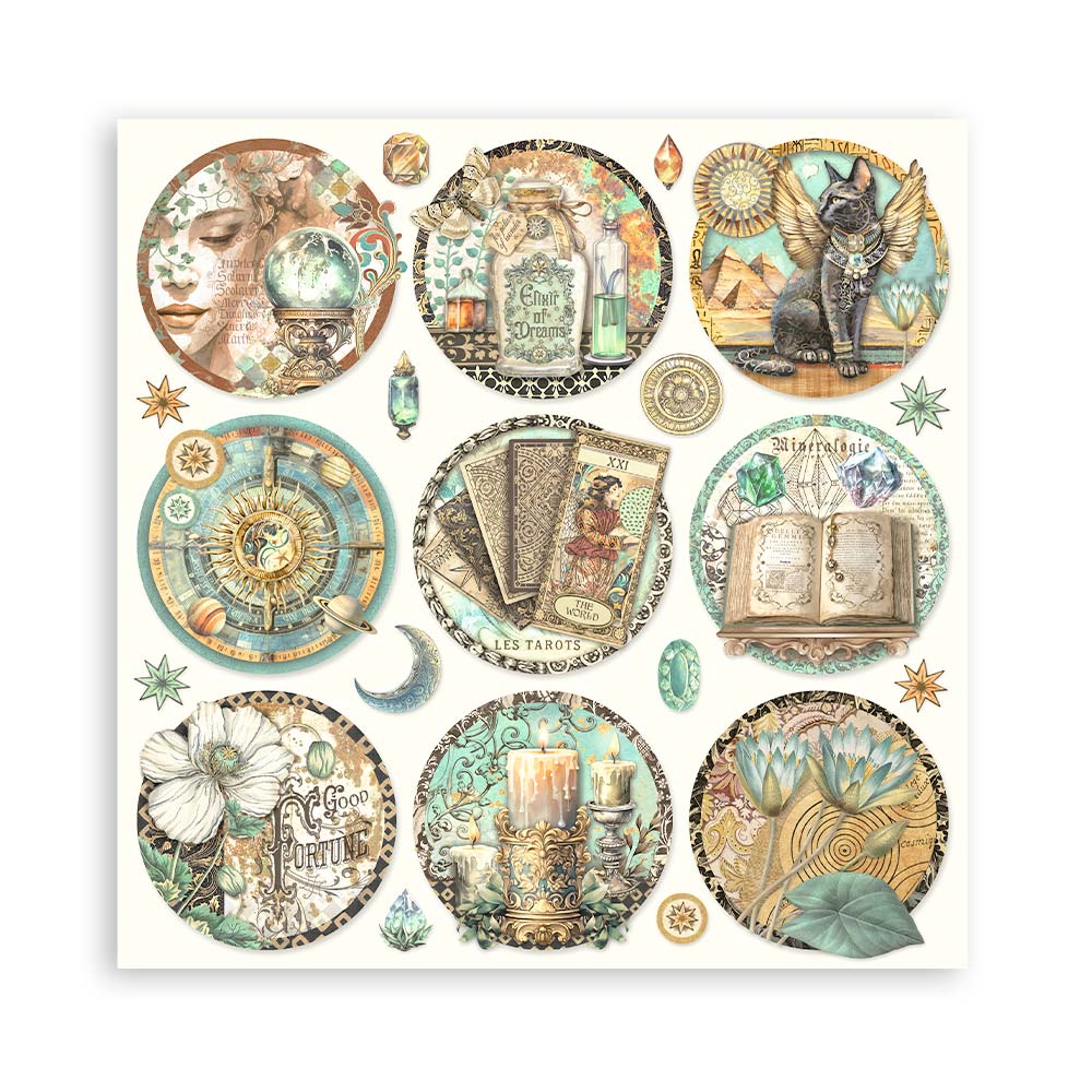 Fortune 12"x12" Single Faced Maxi Scrapbooking Pad