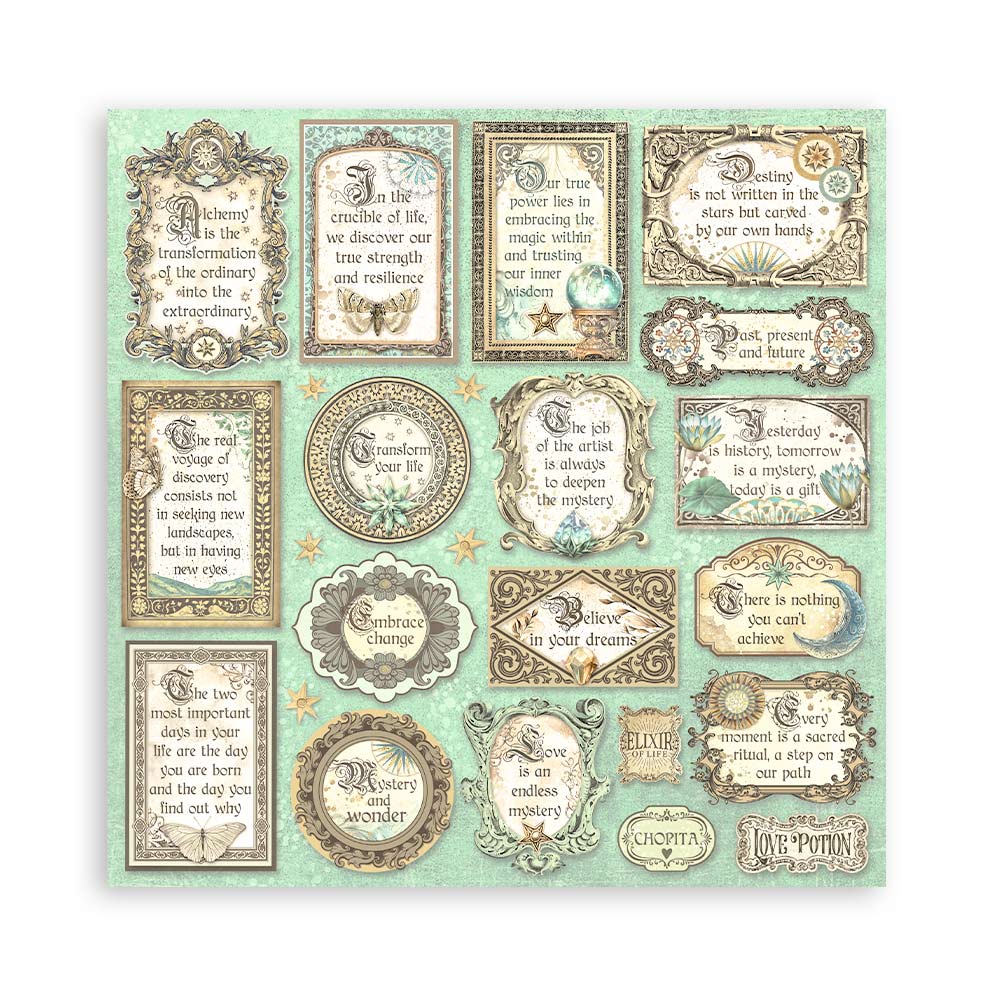 Fortune 12"x12" Single Faced Maxi Scrapbooking Pad