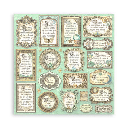 Fortune 12"x12" Single Faced Maxi Scrapbooking Pad