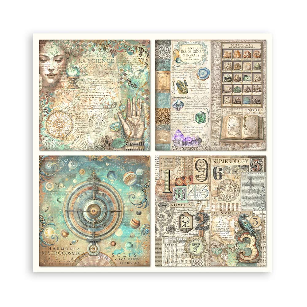 Fortune 12"x12" Single Faced Maxi Scrapbooking Pad