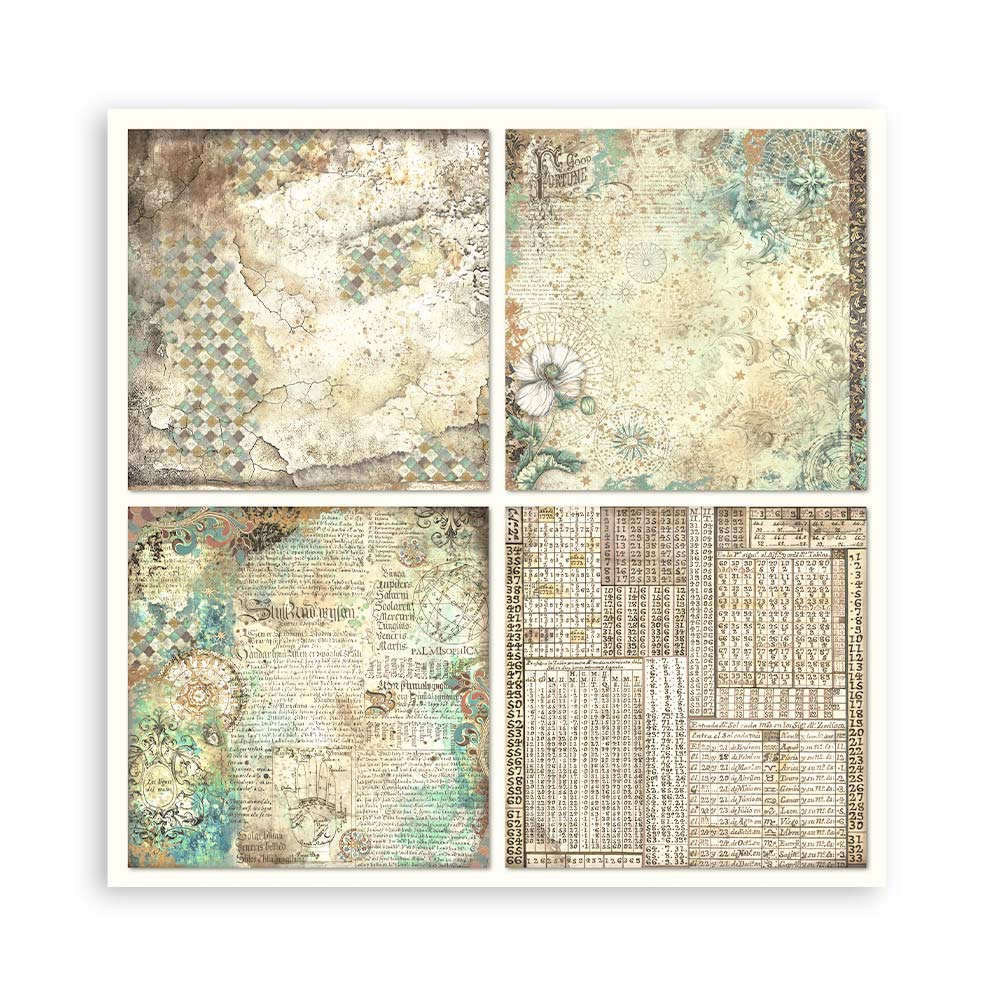 Fortune 12"x12" Single Faced Maxi Scrapbooking Pad