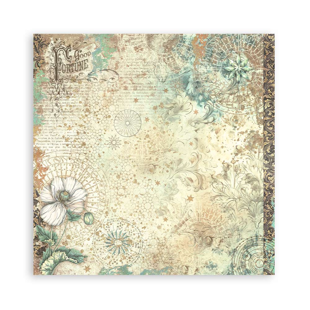 Fortune 12"x12" Single Faced Maxi Scrapbooking Pad