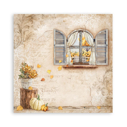 Golden Harmony 12"x12" Single Faced Maxi Scrapbooking Pad