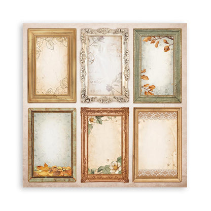 Golden Harmony 12"x12" Single Faced Maxi Scrapbooking Pad