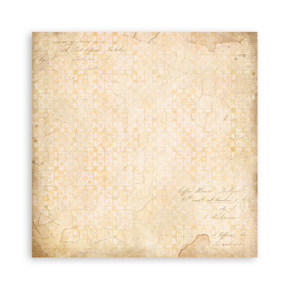 Golden Harmony 12"x12" Single Faced Maxi Scrapbooking Pad