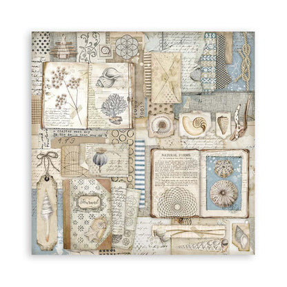 Silent Sea 12"x12" Single Faced Maxi Scrapbooking Pad