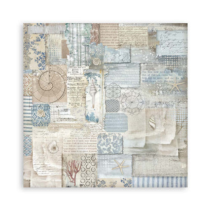 Silent Sea 12"x12" Single Faced Maxi Scrapbooking Pad