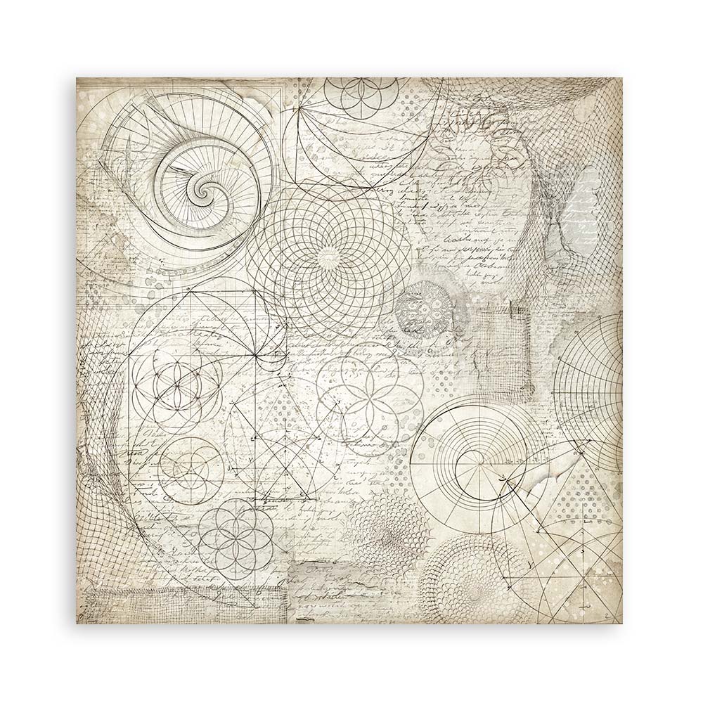 Silent Sea 12"x12" Single Faced Maxi Scrapbooking Pad