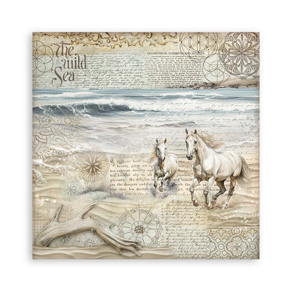 Silent Sea 12"x12" Single Faced Maxi Scrapbooking Pad