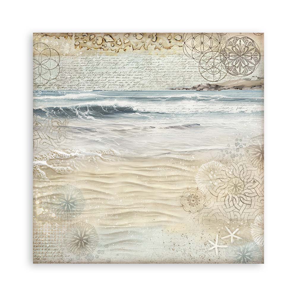 Silent Sea 12"x12" Single Faced Maxi Scrapbooking Pad