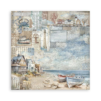 Silent Sea 12"x12" Single Faced Maxi Scrapbooking Pad