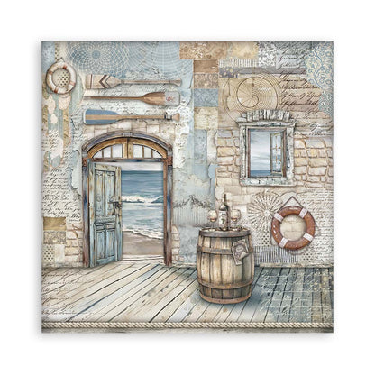 Silent Sea 12"x12" Single Faced Maxi Scrapbooking Pad
