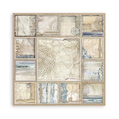 Silent Sea 12"x12" Single Faced Maxi Scrapbooking Pad