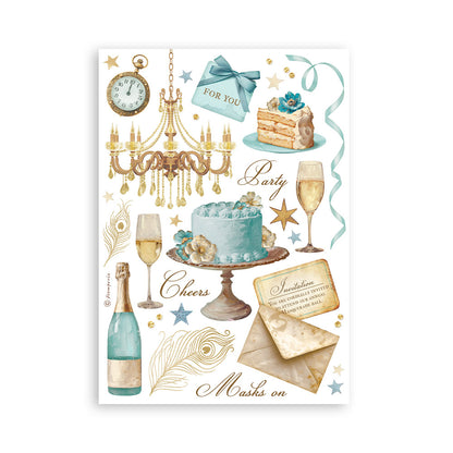 Masquerade Washi Pad