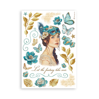Masquerade Washi Pad