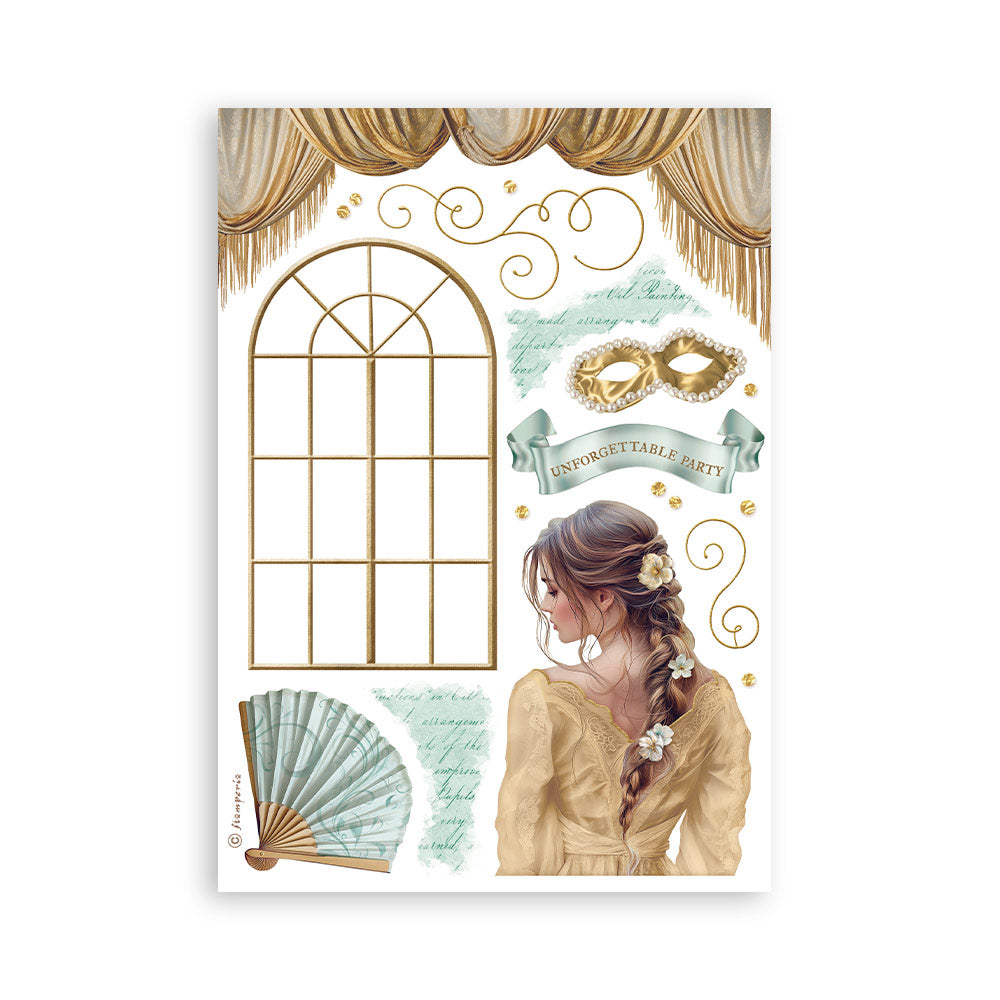 Masquerade Washi Pad