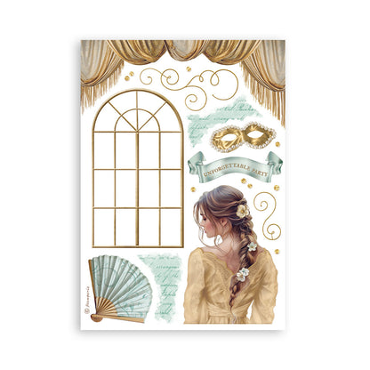 Masquerade Washi Pad