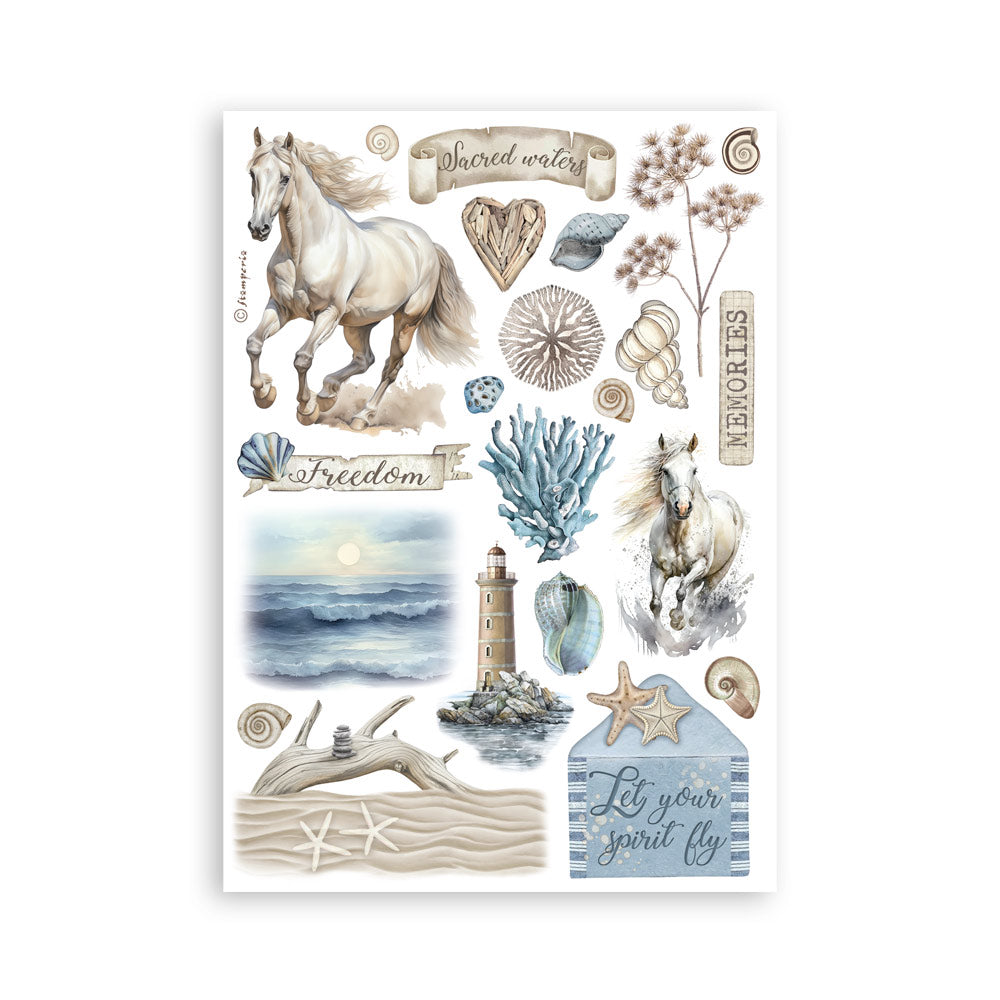 Silent Sea Washi Pad