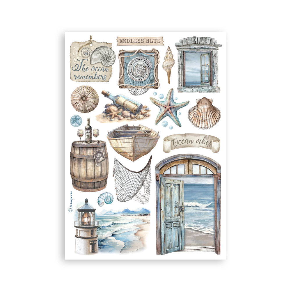 Silent Sea Washi Pad