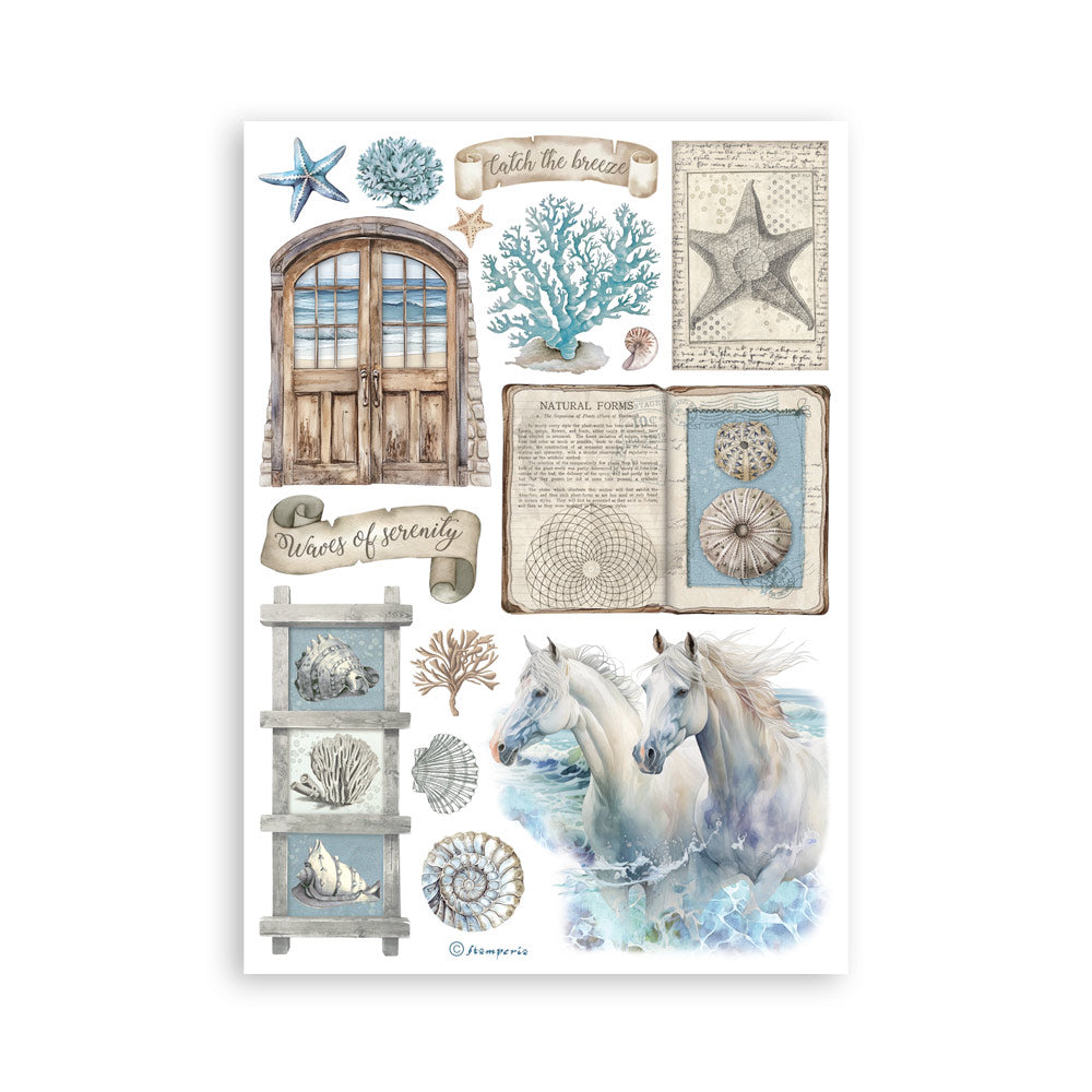Silent Sea Washi Pad