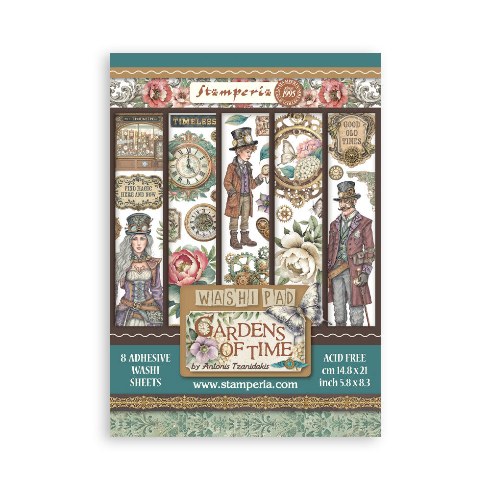 Gardens of Time Washi Pad