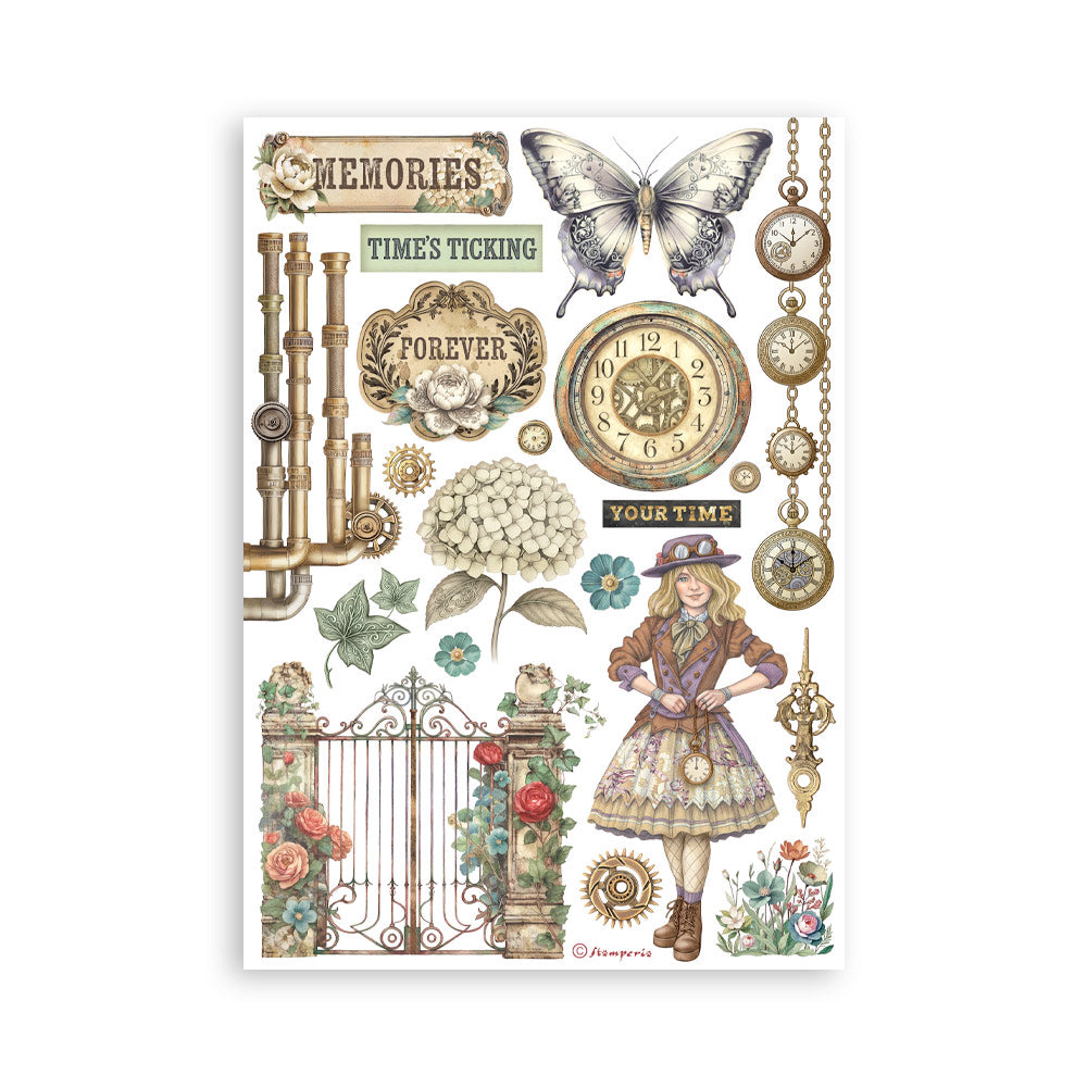 Gardens of Time Washi Pad