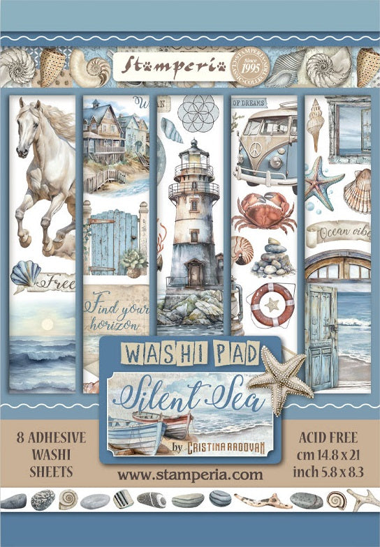 Silent Sea Washi Pad