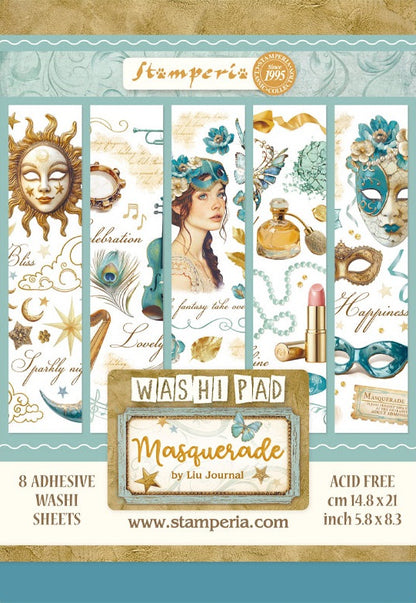 Masquerade Washi Pad